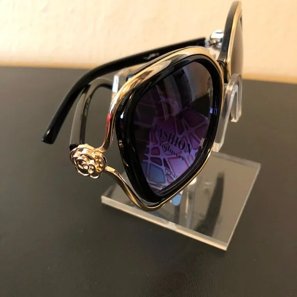 NEW POLYCARBONATE UV400 FASHION SUNGLASSES - Picture 3 of 5